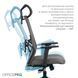 Крісло офісне OfficePro Fusion OC577G Gray 000002967 фото 8