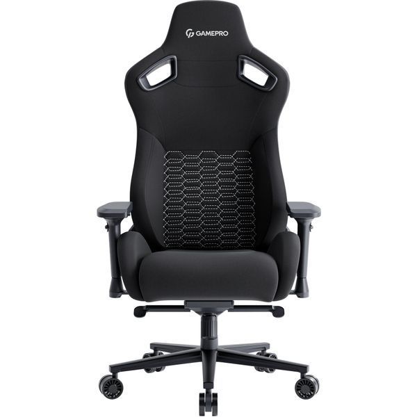 Крісло геймерське GamePro GC900B Fabric Black 000001793 фото