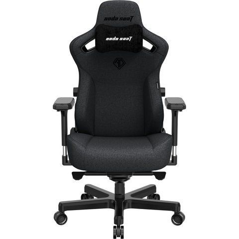 Крісло ігрове Anda Seat Kaiser 3 Dark Gray Fabric Size L 000001776 фото