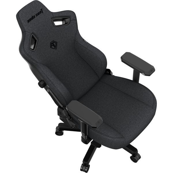 Крісло геймерське Anda Seat Kaiser 3 Dark Gray Fabric Size L 000001776 фото