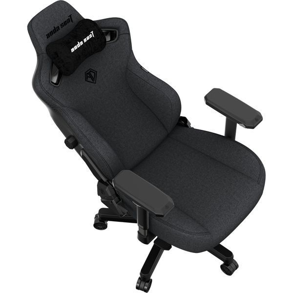 Крісло геймерське Anda Seat Kaiser 3 Dark Gray Fabric Size L 000001776 фото