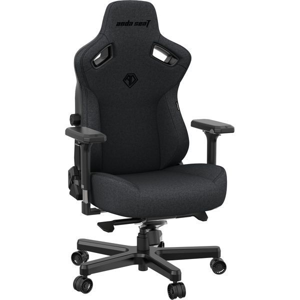 Крісло геймерське Anda Seat Kaiser 3 Dark Gray Fabric Size L 000001776 фото
