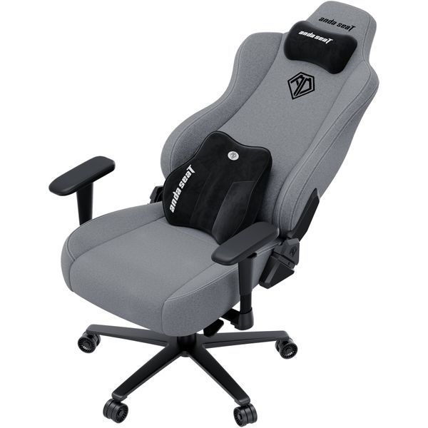 Крісло геймерське Anda Seat Novis Plus Fabric Grey Size XL 000002676 фото