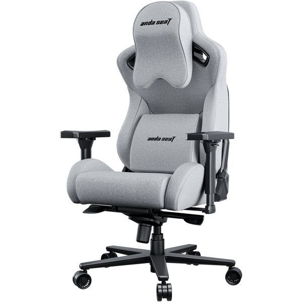 Крісло геймерське Anda Seat Kaiser 2 Pro Grey Fabric Size XL 000001585 фото