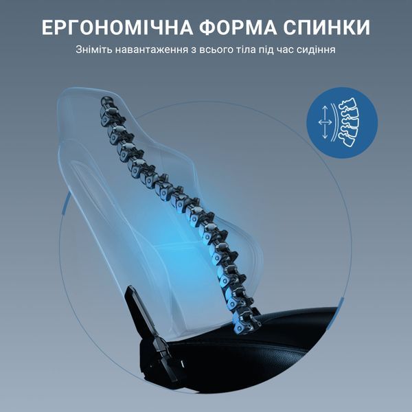 Кресло геймерское Anda Seat Luna Pro Black Fabric Size L 000002186 фото