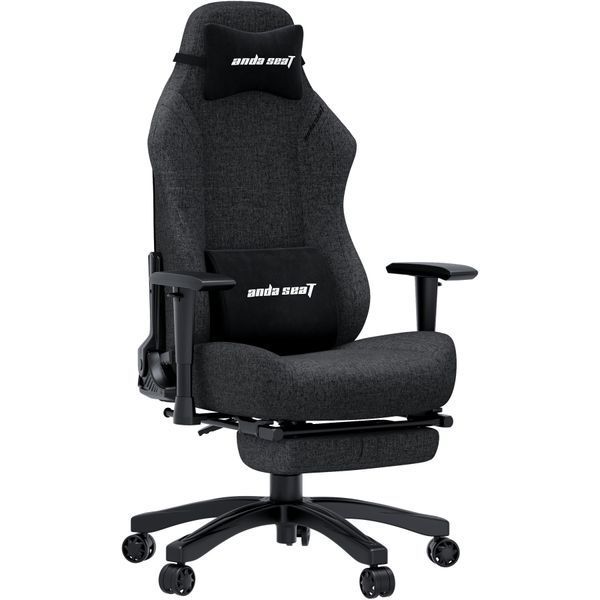 Крісло геймерське Anda Seat Luna Pro Dark Gray Fabric Size L 000002324 фото