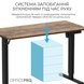 Комп&rsquo;ютерний стіл з електрорегулюванням висоти OfficePro ODE1260DW 000001941 фото 10