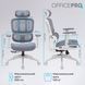 Крісло офісне OfficePro Skyline OC680-W-DG-DG 000002851 фото 17