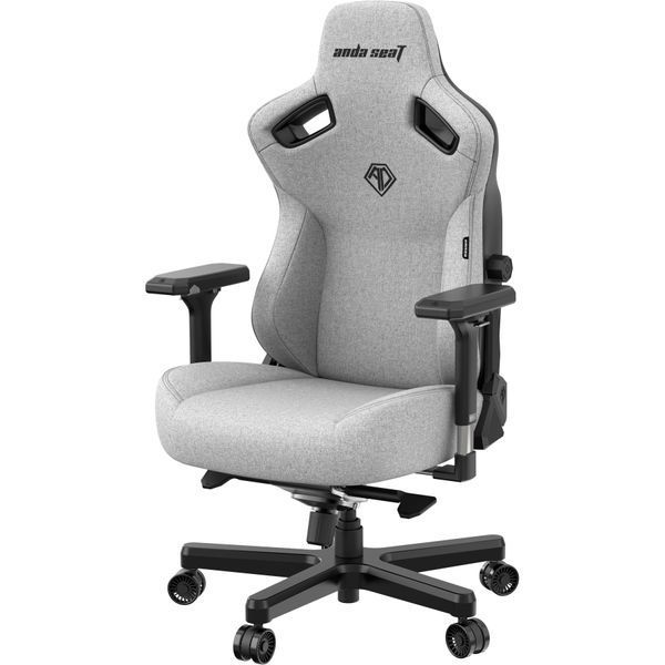 Крісло ігрове Anda Seat Kaiser 3 Grey Fabric Size L 000000538 фото