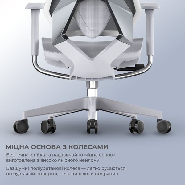 Крісло геймерське Sihoo Xallking X5C Mesh Grey 000002472 фото