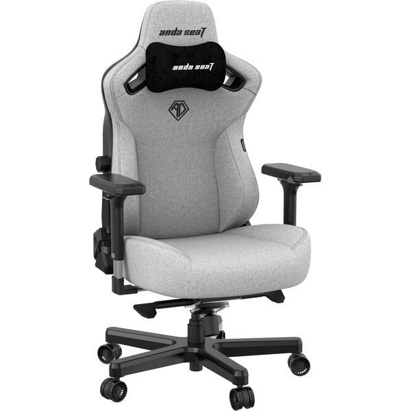 Крісло ігрове Anda Seat Kaiser 3 Grey Fabric Size L 000000538 фото