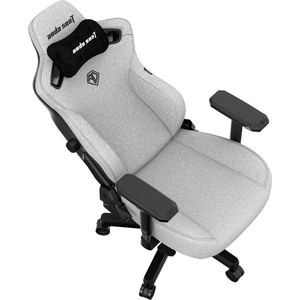 Крісло ігрове Anda Seat Kaiser 3 Grey Fabric Size L 000000538 фото