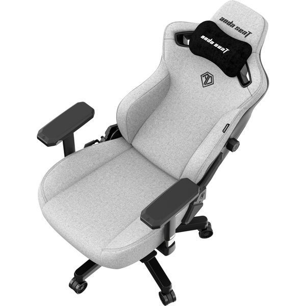 Крісло ігрове Anda Seat Kaiser 3 Grey Fabric Size L 000000538 фото
