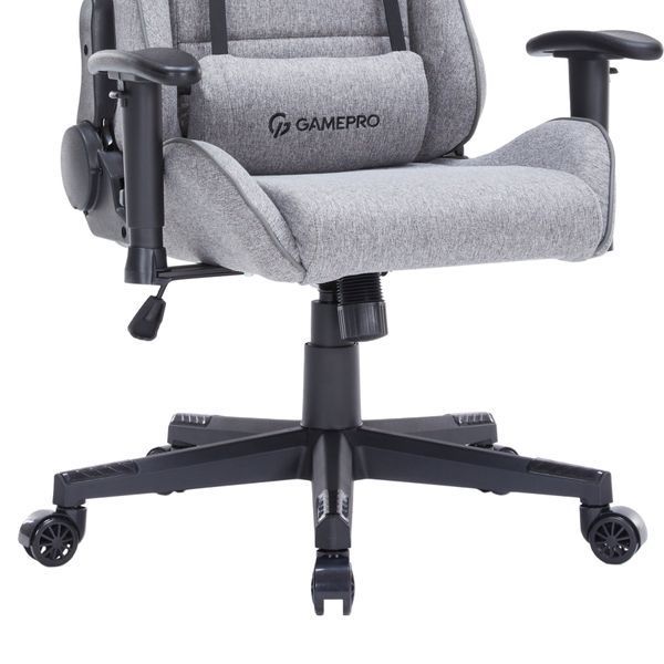 Крісло геймерське GamePro GC575FG Fabric Gray 000001795 фото