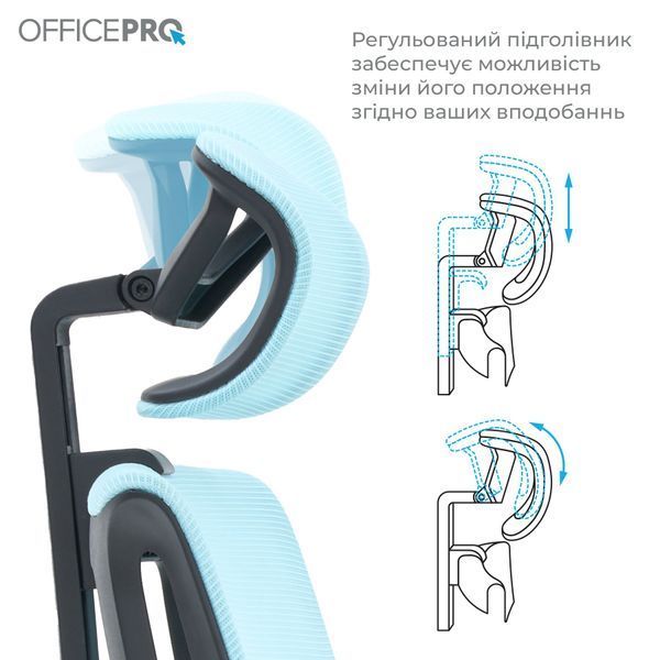 Кресло офисное OfficePro Harmony OC310-B-BL-BL 000002211 фото