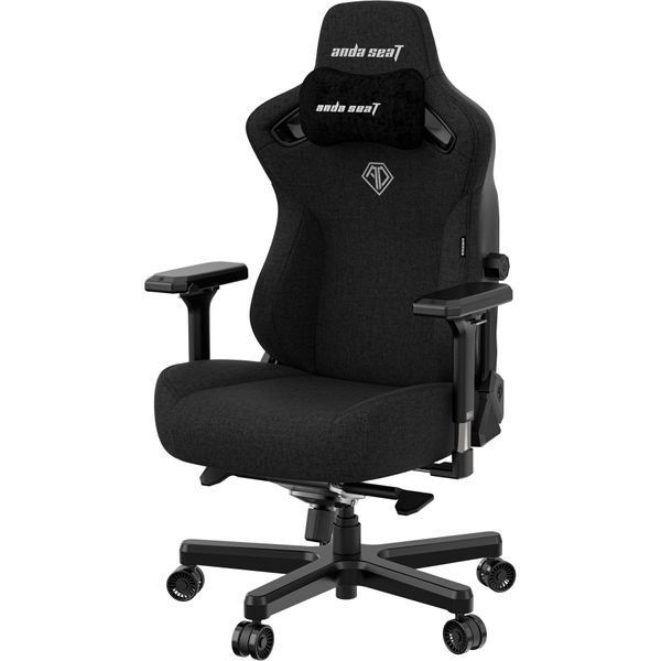Крісло геймерське Anda Seat Kaiser 3 Black Fabric Size XL 000000519 фото
