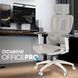 Крісло офісне OfficePro Skyline OC680-W-LG-LG 000002229 фото 9