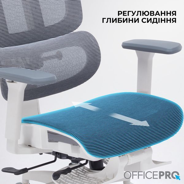 Кресло офисное OfficePro Skyline OC750-W-DG-DG 000002855 фото