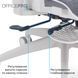 Кресло офисное OfficePro Skyline OC750-W-DG-DG 000002855 фото 14