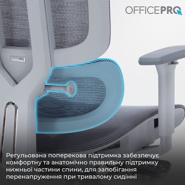 Крісло офісне OfficePro Skyline OC750-G-DG-DG 000002854 фото