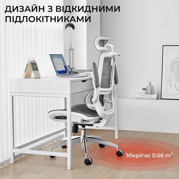 Кресло офисное Sihoo M59AS Mesh Gray 000002894 фото
