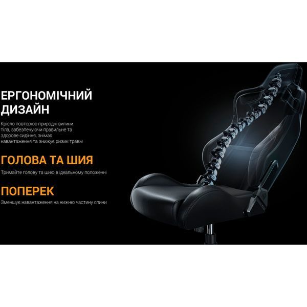 Крісло геймерське Anda Seat Kaiser Frontier XL Grey 000001291 фото