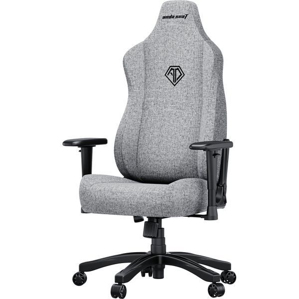 Крісло геймерське Anda Seat Novis Gray Fabric Size L 000002184 фото