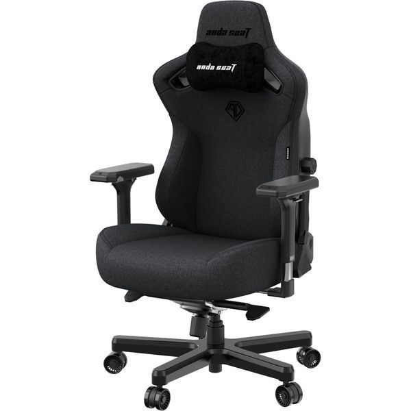 Крісло геймерське Anda Seat Kaiser 3 Dark Gray Fabric Size XL 000001777 фото