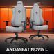 Крісло геймерське Anda Seat Novis Gray Fabric Size L 000002184 фото 7