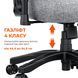 Крісло геймерське Anda Seat Novis Gray Fabric Size L 000002184 фото 13