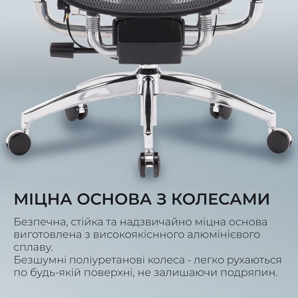 Крісло офісне Sihoo DORO S300 Mesh Dark Grey 000002468 фото