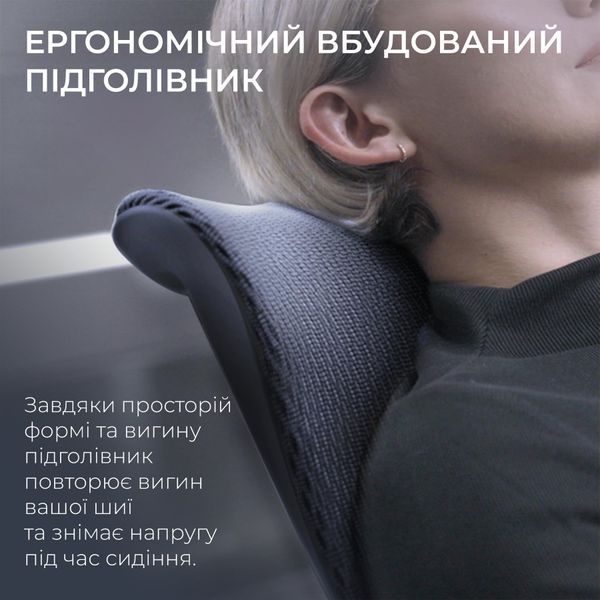 Крісло офісне Sihoo DORO S300 Mesh Dark Grey 000002468 фото