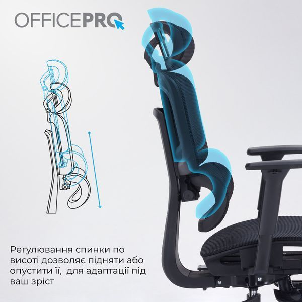 Крісло офісне OfficePro Skyline OC750-B-B-B 000002852 фото