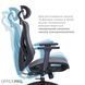Крісло офісне Officepro Atlas OC630-B-DG-DG 000002478 фото 11