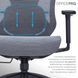 Крісло офісне Officepro Atlas OC630-B-DG-DG 000002478 фото 10