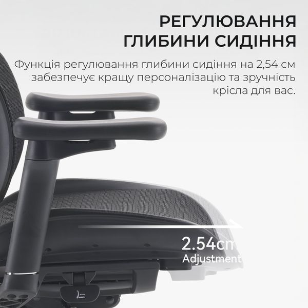 Кресло офисное Sihoo DORO S100 Mesh Black 000002470 фото