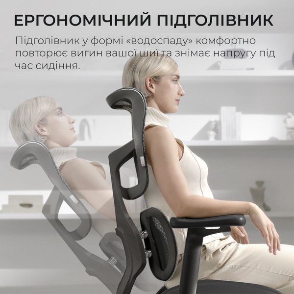Кресло офисное Sihoo DORO S100 Mesh Black 000002470 фото
