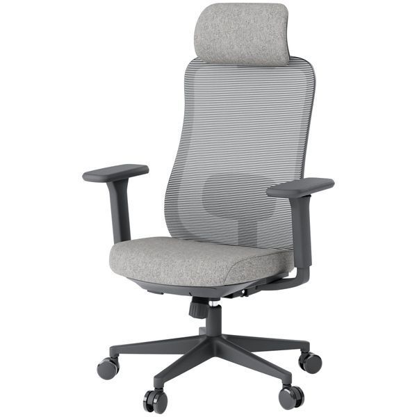 Крісло офісне OfficePro Wave OC599-B-DG-DG 000002223 фото