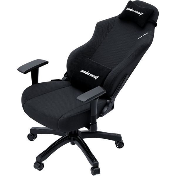 Крісло ігрове Anda Seat Luna Black Fabric Size L 000001439 фото