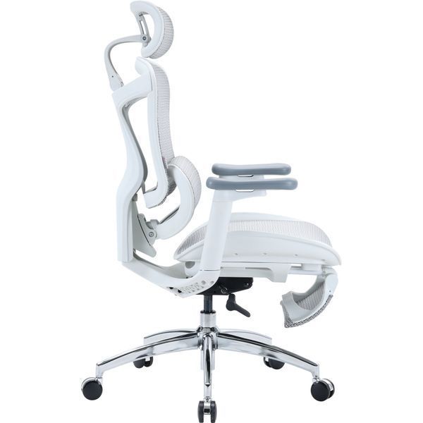 Крісло офісне з підставкою для ніг Sihoo DORO C300L Mesh White with footrest 000002835 фото Крісло офісне з підставкою для ніг Sihoo DORO C300L Mesh White with footrest 000002835 фото