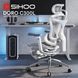 Крісло офісне з підставкою для ніг Sihoo DORO C300L Mesh White with footrest 000002835 фото 8