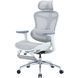 Крісло офісне з підставкою для ніг Sihoo DORO C300L Mesh White with footrest 000002835 фото 4