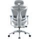Крісло офісне з підставкою для ніг Sihoo DORO C300L Mesh White with footrest 000002835 фото 2