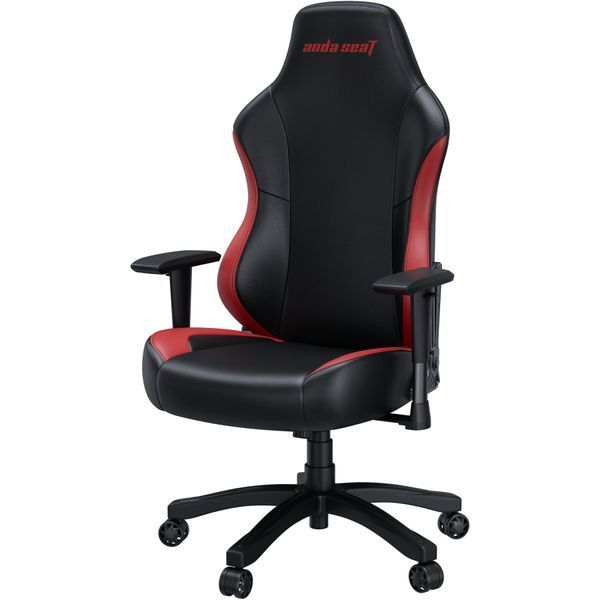 Крісло геймерське Anda Seat Luna Color Size L Black/Red PVC 000001531 фото