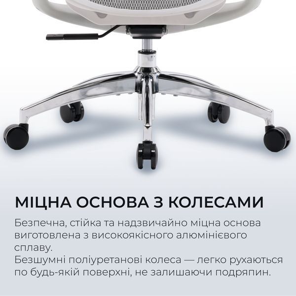 Крісло офісне Sihoo DORO C300L Mesh White 000002466 фото Крісло офісне Sihoo DORO C300L Mesh White 000002466 фото