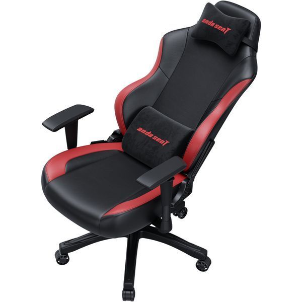 Крісло геймерське Anda Seat Luna Color Size L Black/Red PVC 000001531 фото