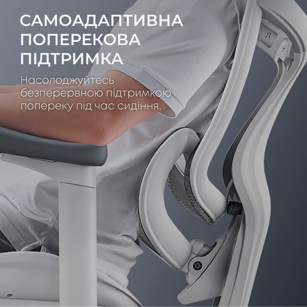 Крісло офісне Sihoo DORO C300L Mesh White 000002466 фото Крісло офісне Sihoo DORO C300L Mesh White 000002466 фото