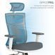 Кресло офисное OfficePro Balance OC550-W-DG-DG 000002214 фото 10