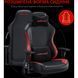 Крісло геймерське Anda Seat Luna Color Size L Black/Red PVC 000001531 фото 12