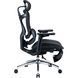 Крісло офісне з підставкою для ніг Sihoo DORO C300L Mesh Black with footrest 000002834 фото 5